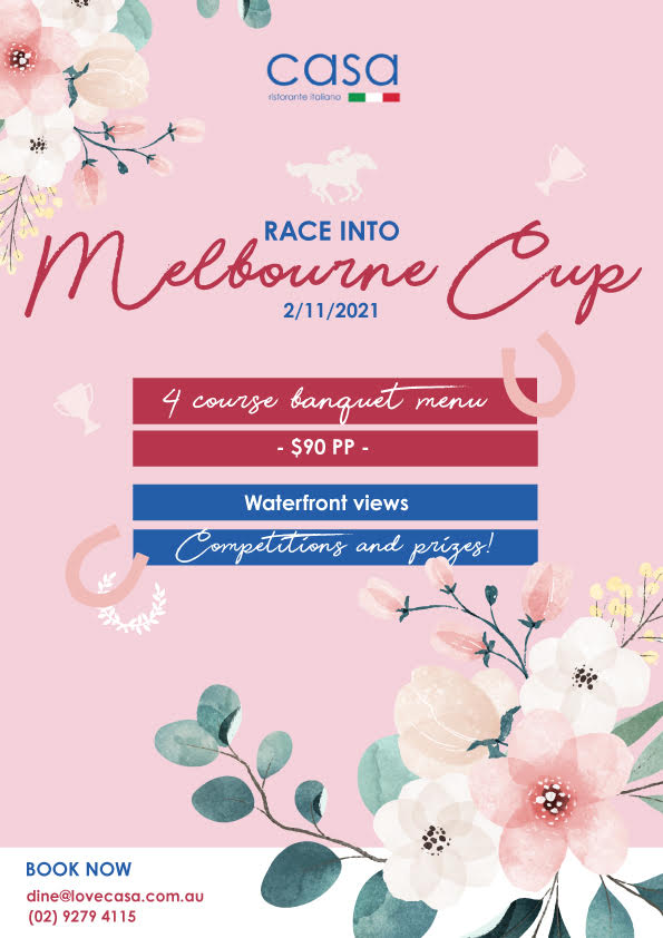 Book Your Melbourne Cup Lunch 1
